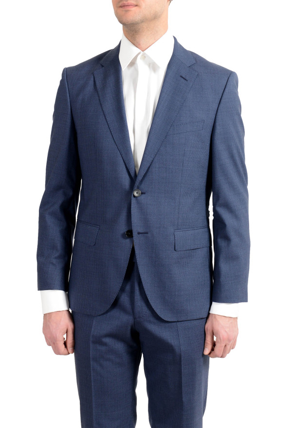Hugo Boss "Johnstons5/Lenon1" Men's 100% Wool Blue Two Button Suit: Picture 10