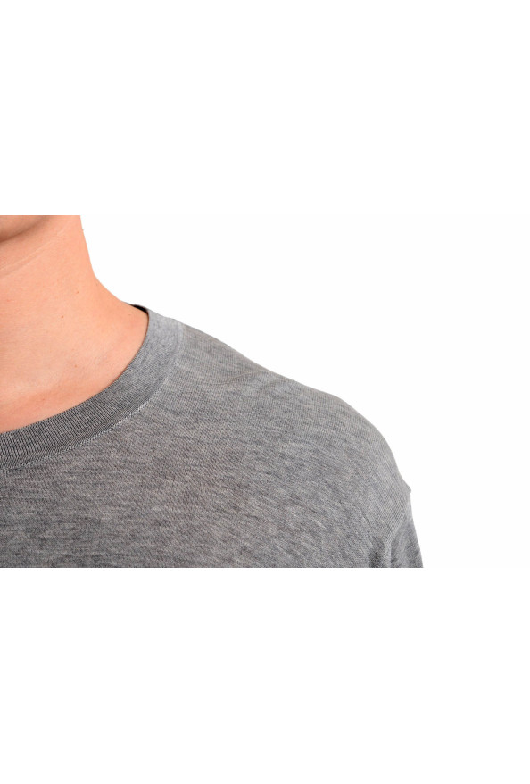 Malo Men's Gray Crewneck Light Pullover Sweater: Picture 3