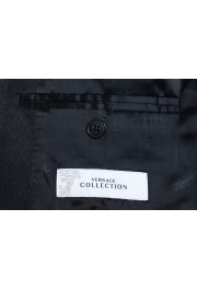 Versace Collection Wool Silk Gray Two Button Men's Suit: Picture 8