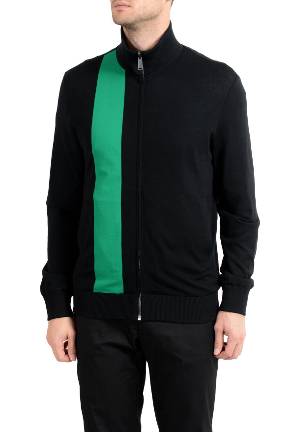 Versace Men's Wool Reversible Full Zip Windbreaker Jacket : Picture 8