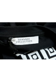 Versace Collection Men's Black Graphic Print T-Shirt
