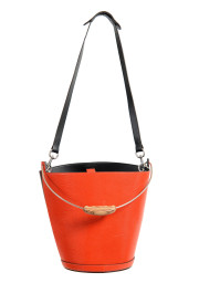 Marni Women's Multi-Color Textured Leather Bucket Shoulder Bag Handbag
