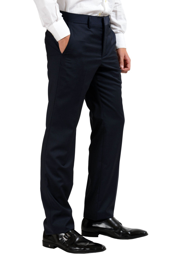 Versace Collection 100% Wool Navy Two Button Men's Suit: Picture 7