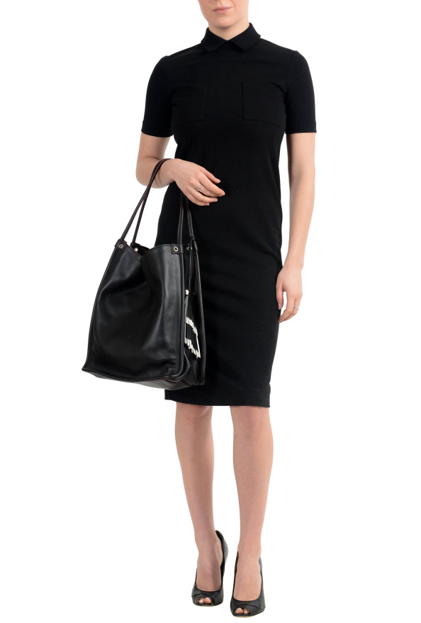 Proenza Schouler Women's Black Leather Tote Handbag Shoulder Bag: Picture 3