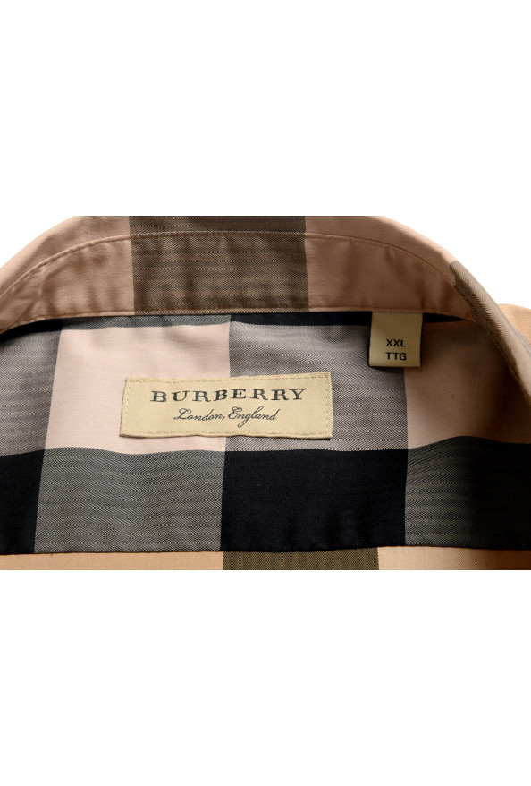 Burberry Men's "THORNABY" Multi-Color Plaid Long Sleeve Shirt : Picture 6