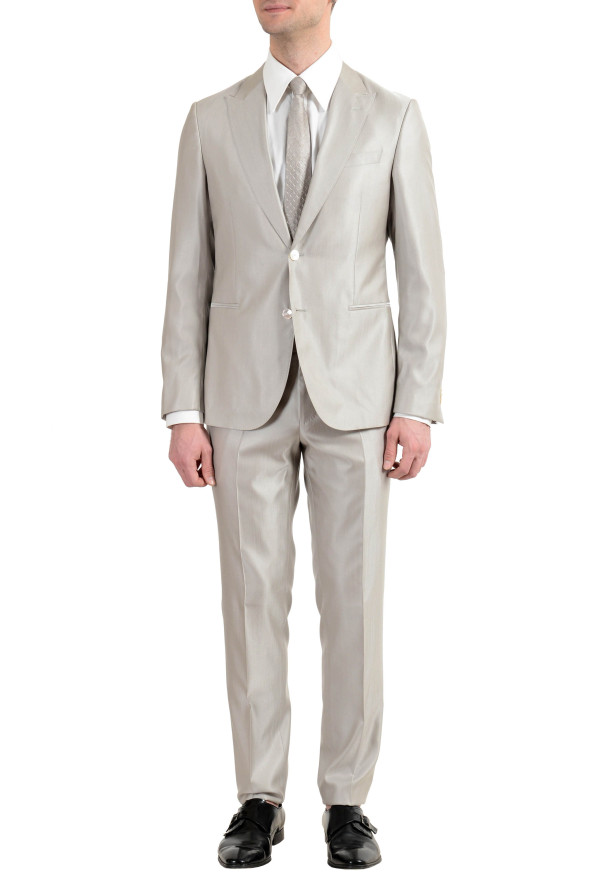 Hugo Boss "Novid/Bristow" Men's Silk Wool Slim Two Button Suit