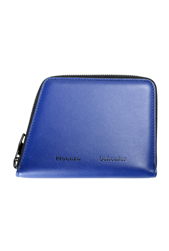 Proenza Schouler Women's Royal Blue 100% Leather Trapeze Zip Wallet: Picture 6
