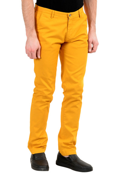Hugo Boss "Rice3-D" Men's Orange Slim Stretch Casual Pants: Picture 2