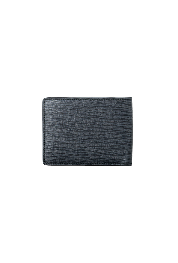 Salvatore Ferragamo Men's 100% Textured Leather Black Bifold Wallet: Picture 4
