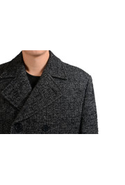 Dolce & Gabbana Men's Wool Silk Double Breasted Coat: Picture 5