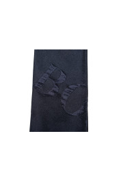 Hugo Boss Men's Navy Blue Logo Print Silk Tie: Picture 2