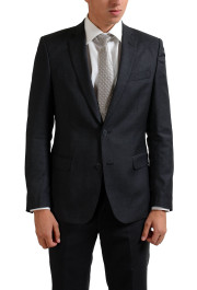 Versace Collection 100% Wool Gray Two Button Men's Suit: Picture 5