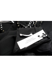 Versace Collection Women's Black Metal Studs Bodycon Mini Dress: Picture 4