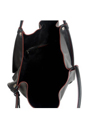 Proenza Schouler Women's Black Leather Tote Handbag Shoulder Bag: Picture 5