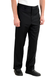 Versace Men's 100% Wool Black Tuxedo Dress Pants: Picture 3