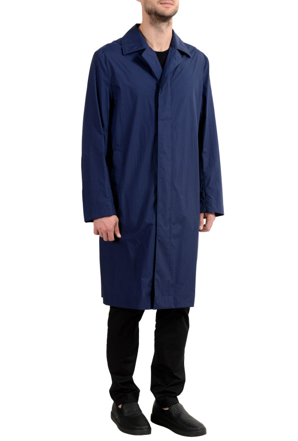 Hugo Boss "Dario" Men's Navy Blue Trench Coat : Picture 3