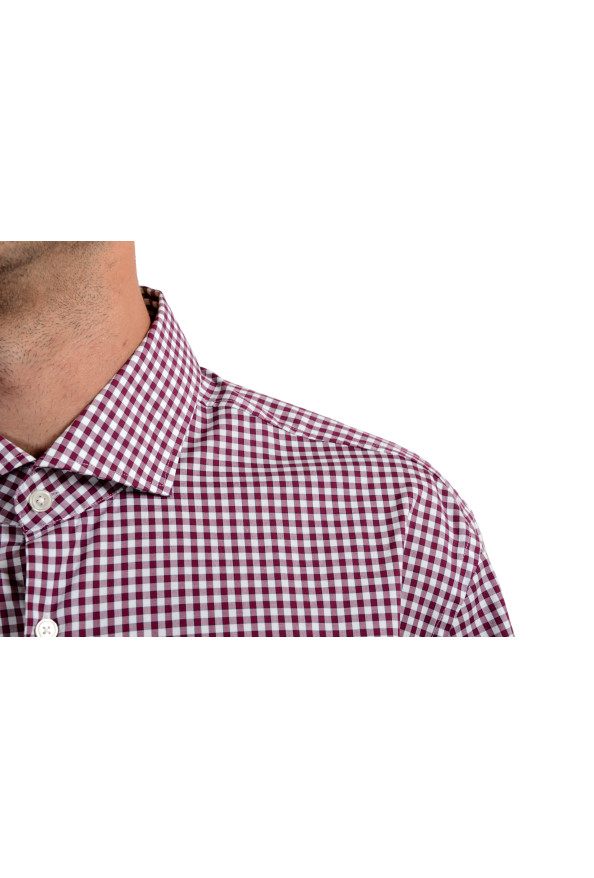 Hugo Boss Men's "Mark US" Sharp Fit Plaid Long Sleeve Dress Shirt: Picture 5