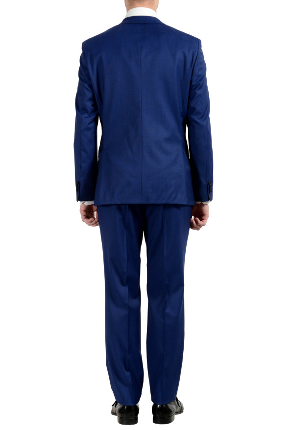Hugo Boss "Jets3/Lenon1" Men's 100% Wool Blue Two Button Suit: Picture 2