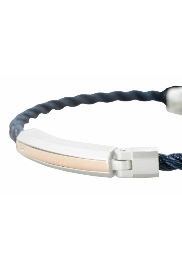 BARAKA Men's BR283121RODB210004 Diamond Silver Gold Stainless Steel Bracelet: Picture 2