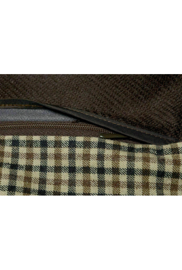 Malo Men's Wool Cashmere Full Zip Brown Lined Jacket: Picture 5