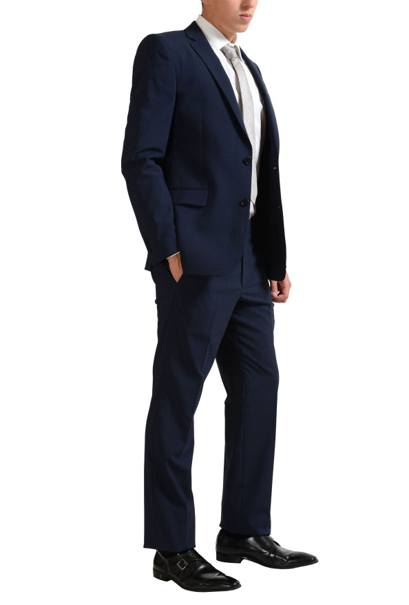 Versace Collection Wool Navy Two Button Men's Suit: Picture 2