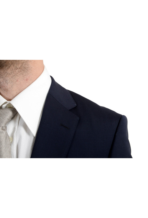 Hugo Boss "Jets4/Lenon1" Men's 100% Wool Blue Two Button Suit: Picture 6