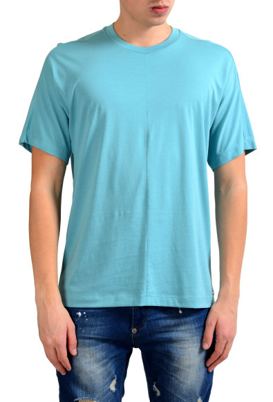 Hugo Boss "Tiburt23" Men's Turquoise Crewneck Short Sleeve T-Shirt 