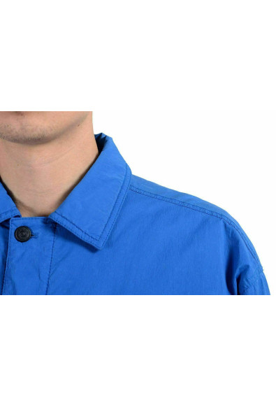 Hugo Boss "Oromi-D" Men's Blue Button Up Windbreaker Jacket : Picture 2