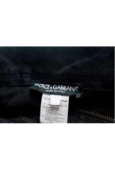 Dolce & Gabbana Men's Gray Wool Dress Pants: Picture 2