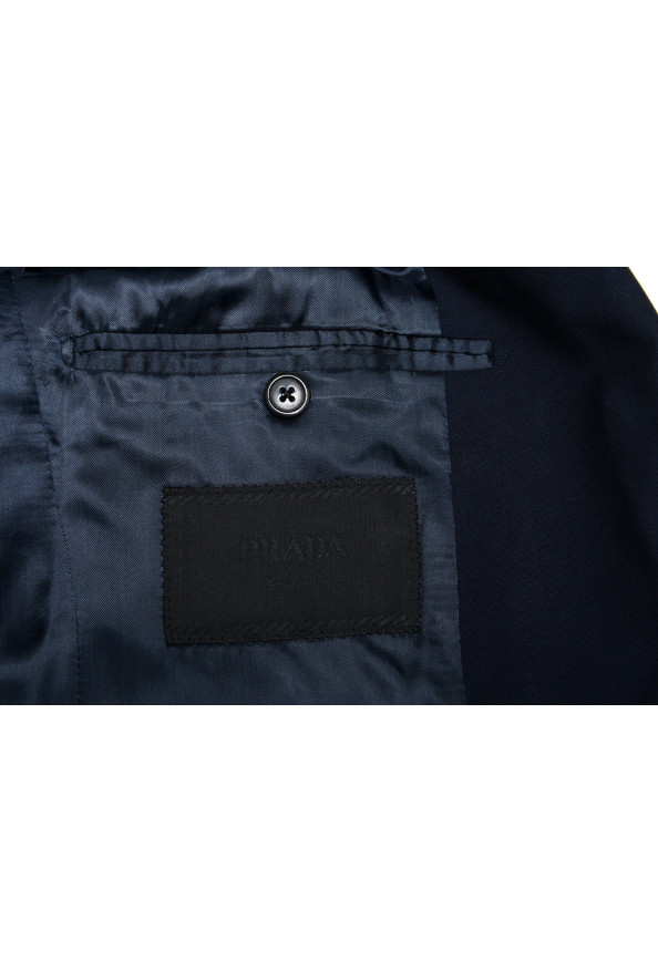 Prada Men's Wool Dark Blue Two Button Suit: Picture 9