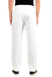 Dolce & Gabbana Men's White Pleated Dress Pants: Picture 3