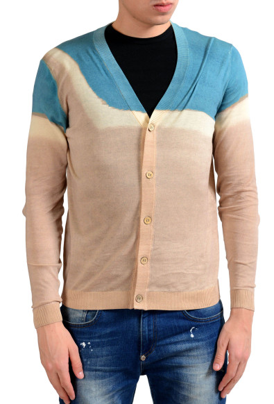 Malo Men's Multi-Color Light Cardigan Sweater