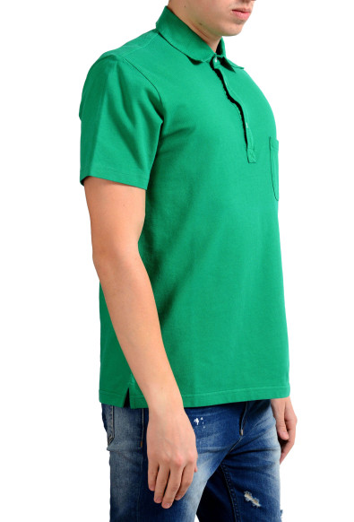 Malo Men's Green Short Sleeve Polo Shirt: Picture 2