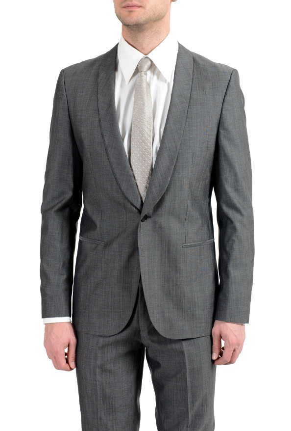 Hugo Boss "Arti/Hesten182" Men's Extra Slim Fit Wool Gray One Button Suit: Picture 9