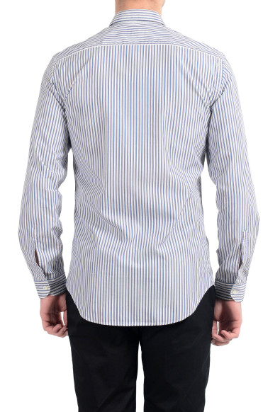 Etro Men's Multi-Color Striped Long Sleeve Button Down Casual Shirt: Picture 2