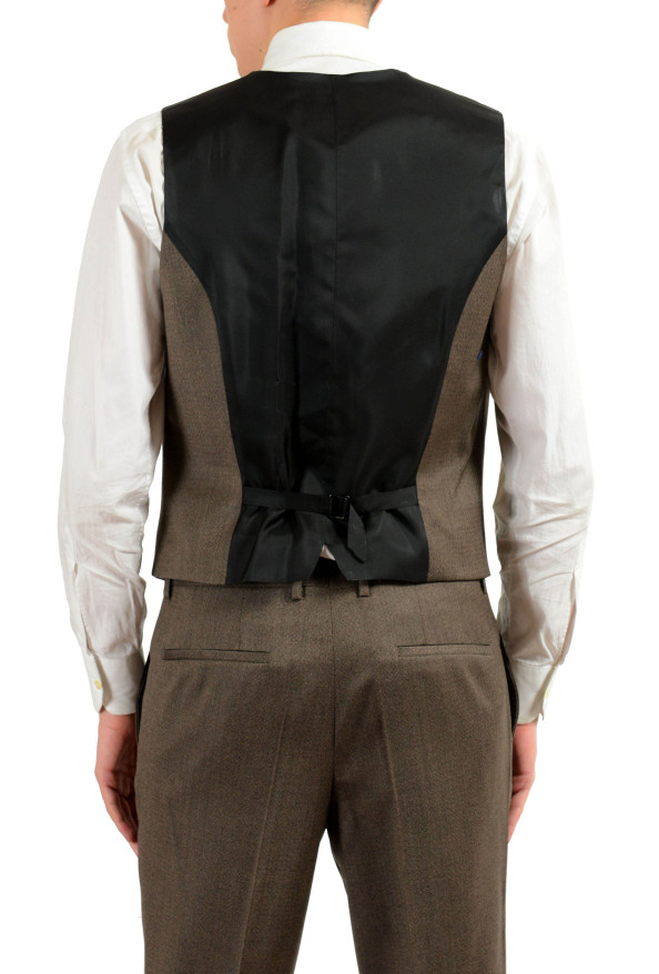 Hugo Boss "Adwart/Wilard/H/ets" Men's 100% Wool Brown Three Piece Suit: Picture 9