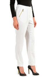Versace Jeans White Women's Casual Pants: Picture 2