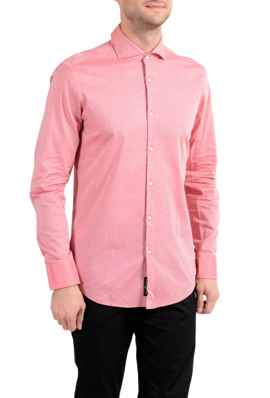 Hugo Boss "Jaxon" Men's Slim Pink Long Sleeve Dress Shirt