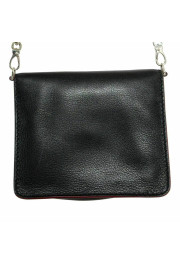 TOD'S 100% Leather Black Women's Crossbody Shoulder Bag Clutch: Picture 7