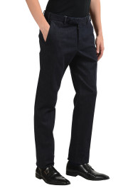 Armani Collezioni Men's Dark Gray Denim Dress Pants: Picture 2