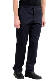 Exte Men's Dark Blue Belted Casual Cargo Pants : Picture 2