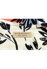Burberry Men's "HARLEY" Multi-Color Graphic Print Short Sleeve Shirt: Picture 6
