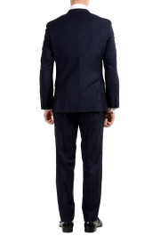 Hugo Boss "Jerron/Lenon1WE" Men's 100% Wool Blue Two Button Three-Piece Suit: Picture 7