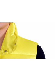 Dsquared2 Men's Bright Yellow Full Zip Down Vest: Picture 4