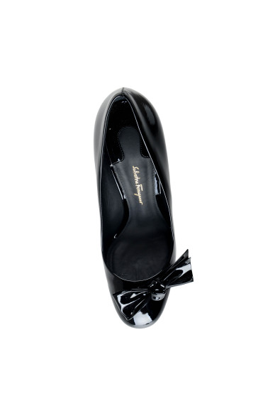 Salvatore Ferragamo Women's "AVOLA85" Patent Leather High Heel Pumps Shoes: Picture 2