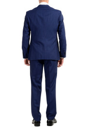 Hugo Boss "C-Jeffery/C-Simmon" Men's 100% Wool Blue Striped Two Button Suit: Picture 4