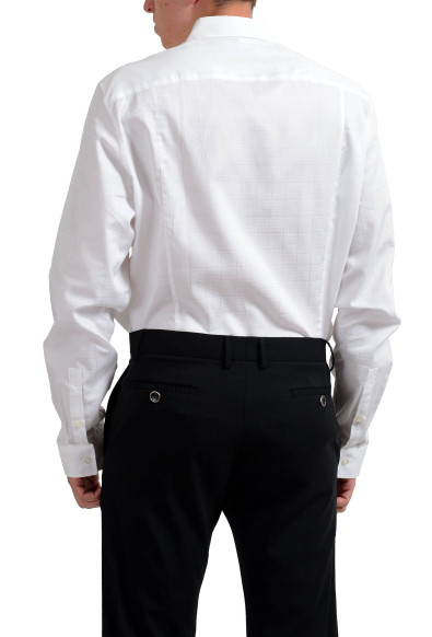 Versace Jeans Long Sleeve White Men's Casual Shirt : Picture 2