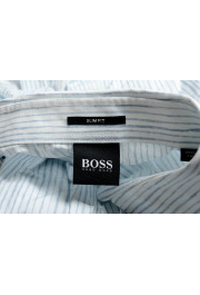 Hugo Boss "Ronni_FO" Men's Slim Long Sleeve Casual Shirt: Picture 3