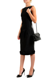 Miu Miu Women's 5BH175 Black Leather Chain Shoulder Bag: Picture 4