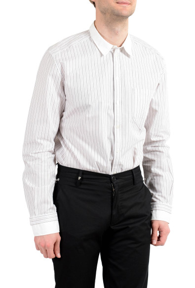 Dolce&Gabbana D&G "George" Men's Striped Long Sleeve Dress Shirt: Picture 2